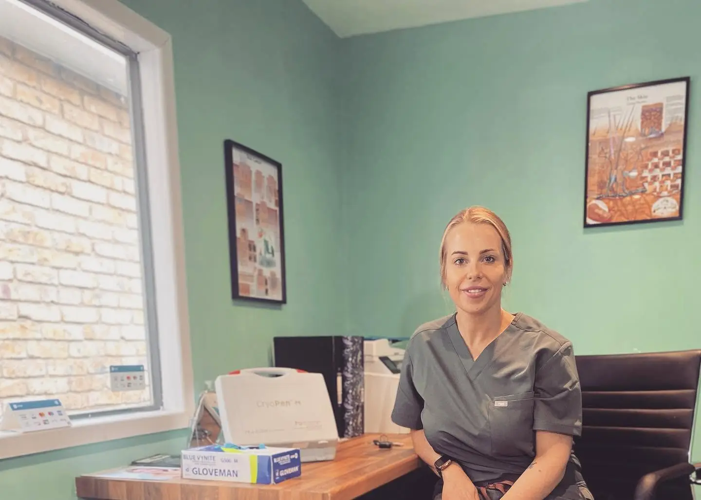 Jen, your skincare practitioner